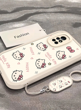 适用于华为Nova8手机壳Nova8SE新款ANG-AN00全包防摔保护套Nova8Pro男女款活力版小众简约彩色凯蒂猫专用外壳