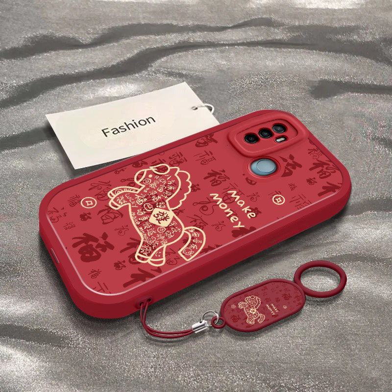 发财福马适用于OPPOA32手机壳新年春节A35马年2026限定男女新款PDVM00全包防摔oppoA36保护套ins风专用外壳,3C数码配件,手机保护套/壳,淘宝优惠券,粉丝福利购,淘宝优惠卷