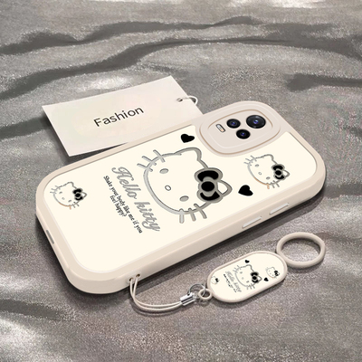 暗黑凯蒂猫适用于vivoS9手机壳vivoS9e新款V2072A全包防摔保护套vivis9可爱搞怪男女款小众卡通ins风专用外壳