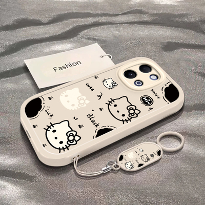 适用于vivoY6t手机壳新款V2559A全包防摔镂空黑白猫猫保护套viviy6t小众男女款VIVOY6T个性卡通ins风的外壳