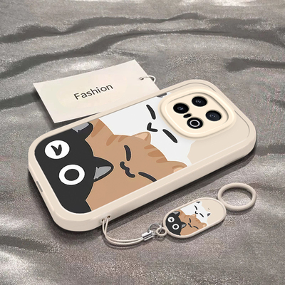 三只小猫适用于iQOOZ10TurboPro手机壳iqooz10turbo新款V2453A全包防摔保护套Z10x可爱男女款ins风专用外壳