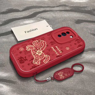 发财福马适用于华为智选HiNova10手机壳新年马年限定10Pro男女新款ALH-BD00全包防摔保护套nova10se专用外壳