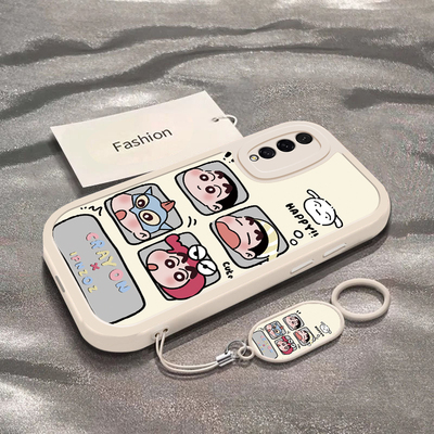 四宫格小新适用于荣耀Play4TPro手机壳Play4T新款AKA-AL10全包防摔保护套honor可爱男女款卡通ins风专用外壳