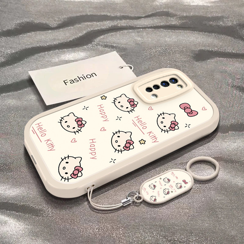 适用于OPPOK7手机壳K7x新款K1全包防摔PCLM50保护套K5男女款oppoK3欧珀小清新简约可爱彩色凯蒂猫头专用外壳