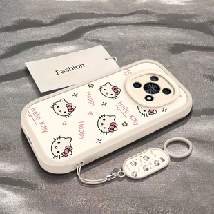 适用于中国移动NZONE50Pro手机壳优畅享50Plus新款全包防摔保护套华为男女款小清新可爱彩色凯蒂猫头专用外壳