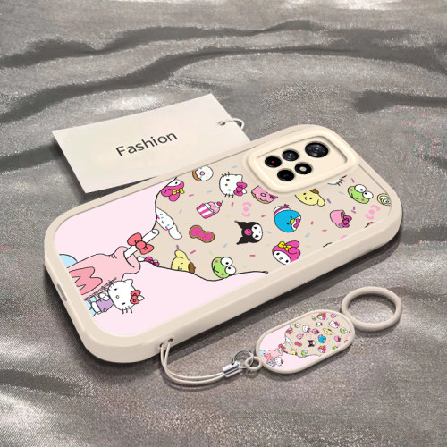牛奶瓶猫咪适用于红米Note11手机壳新款全包防摔保护套Note11Pro可爱男女款Redmi卡通小众ins风专用外壳