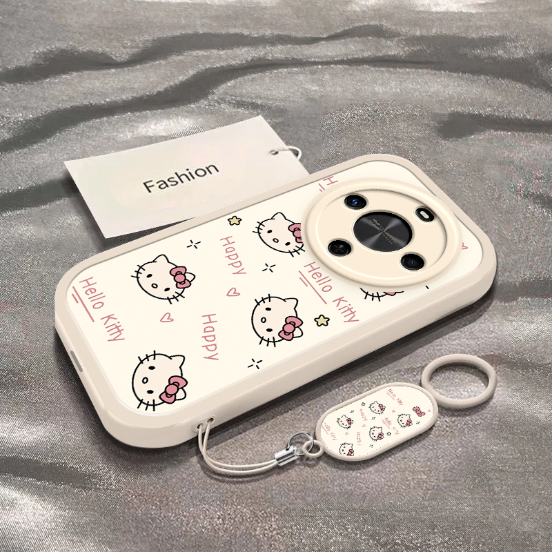适用于华为麦芒30手机壳麦芒11新款TYH641M全包防摔保护套华为智选男女款可爱彩色凯蒂猫头HUAWEI专用外壳