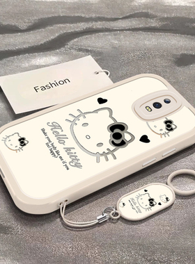 暗黑凯蒂猫适用于OPPOR17手机壳R17Pro新款全包防摔PEHMOO保护套可爱男女款oppor17pro卡通小众ins风专用外壳