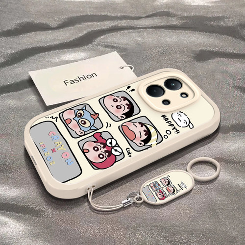 适用于红米15R手机壳新款25057RA09C全包防摔四宫格小新保护套Redmi15r可爱男女款卡通ins风Xiaomi专用外壳