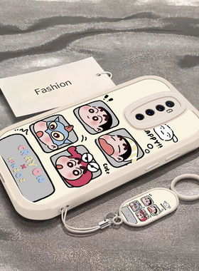 四宫格小新适用于OPPORenoAce手机壳Reno10倍变焦版新款PCLM10全包防摔保护套Reno可爱男女款ins风专用外壳