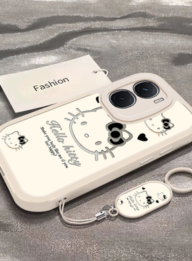 暗黑凯蒂猫适用iQOONeo10手机壳10Pro新款全包防摔V2425A保护套个性男女款Neo10Pro+可爱小众ins风专用外壳