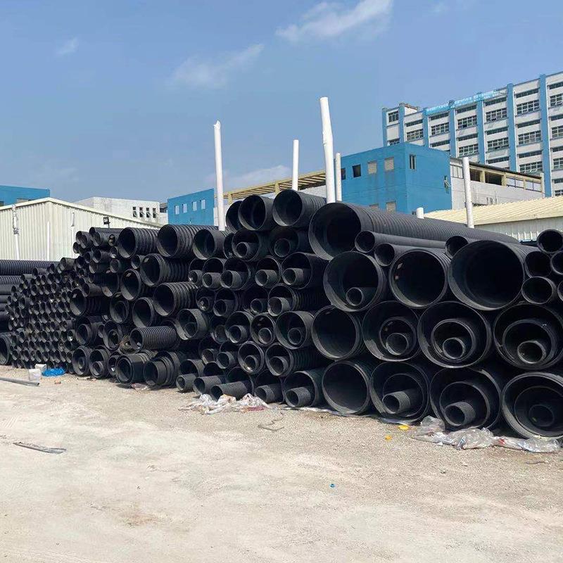 HDPE波纹管 塑料管污水排水管 塑料波纹管深圳联塑管道经销商