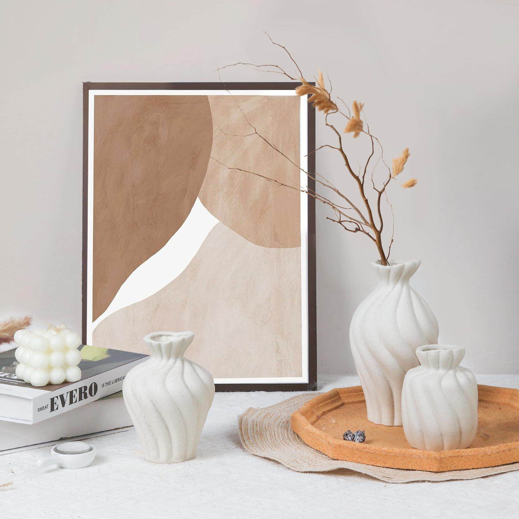 现代艺术线条花瓶三件套客厅玄关桌面插花干花水培陶瓷花瓶套装,橡塑材料及制品,工业陶瓷,淘宝优惠券,粉丝福利购,淘宝优惠卷