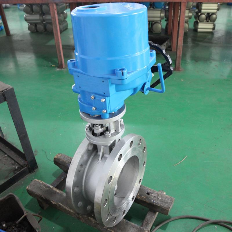电动法兰蝶阀 电动三偏心蝶阀 电动蝶阀电动阀门软密封电动蝶阀