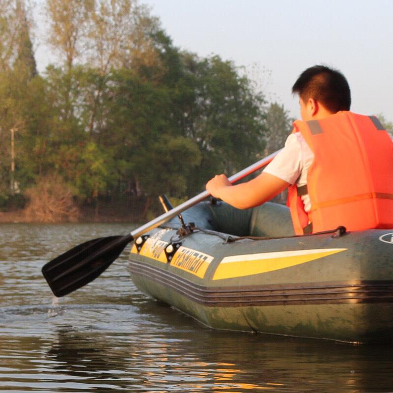 船桨划桨皮划艇浮加厚铝合金橡皮艇充气船配件道具龙舟桨手摇