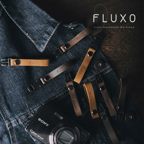 FLUXO相机手绳指环带C安全扣真皮
