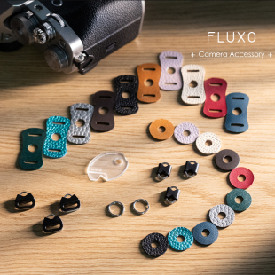 FLUXO相机三角环皮垫防磨垫片保护转接扣椭圆环适用于富士索尼康