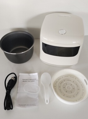 2L升小型电饭锅110V220V伏电饭煲蒸煮电饭煲Rice cooker出口北美