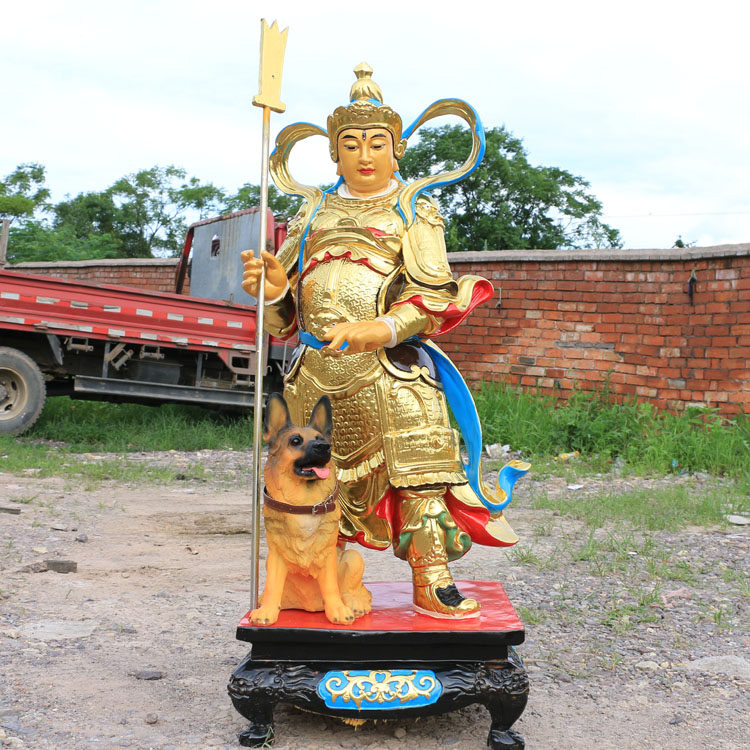 12寸杨戬16寸神像88厘米二郎真君1.3米杨元帅2米树脂1.6米二郎神