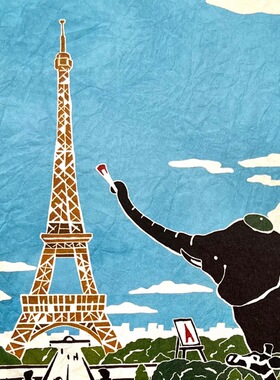 「SHUNA」去巴黎! 去伦敦！去欧洲！足立真人WHO MAILS明信片