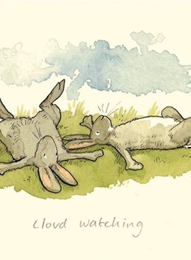 「SHUNA」 英国原版TBM贺卡6治愈系插画圣诞新年节日问候生日