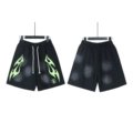 777 Washed Black + Green