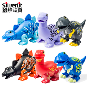 银辉 知音恐龙玩具 电动声控遥控音乐 男孩儿童玩具88281