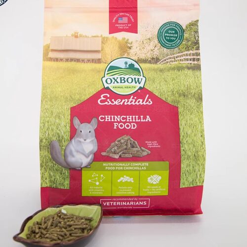 原装OXBOW美国爱宝专业龙猫粮食低脂肪全阶段龙猫主粮饲料