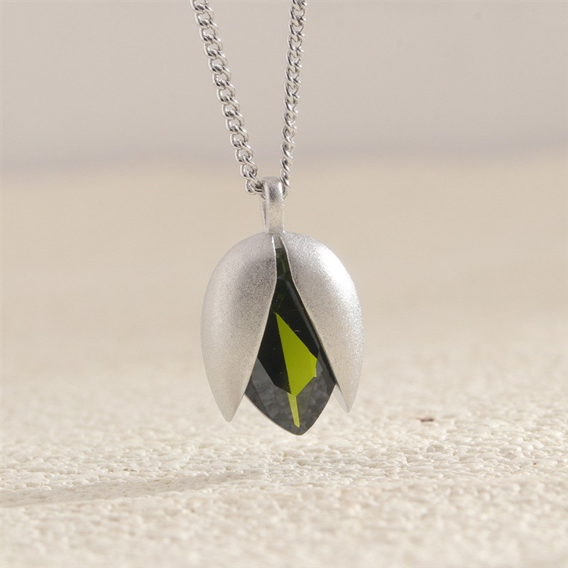 开心果项链女小众轻奢设计感仿真食物吊坠小红书要开心呀锁骨链