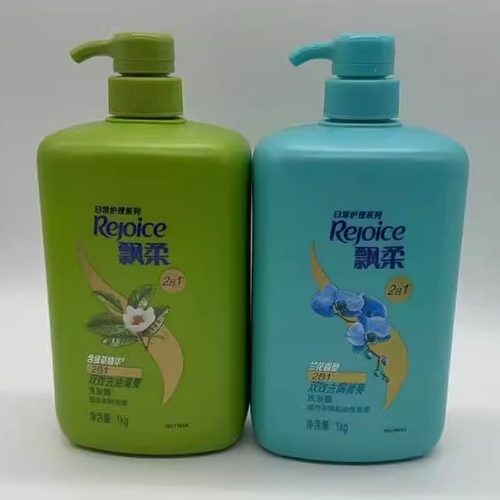 飘柔日常护理双效去屑清爽洗发露1kg护理双效清爽大瓶家庭装家用