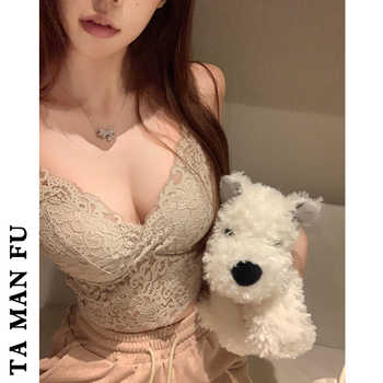蕾丝美背内衣小胸聚拢显大