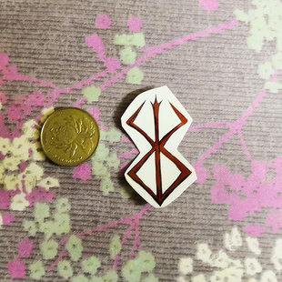 剑风传奇烙印战士格斯卡斯嘉COS献祭伤疤纹身贴