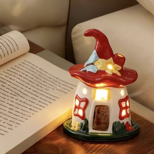 魔法屋陶瓷可爱氛围小夜灯礼物
