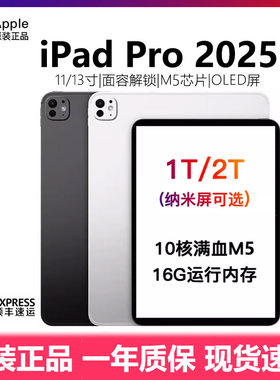 Apple/苹果 11/13 英寸 iPad Pro - 纳米纹理玻璃面板2025款美版