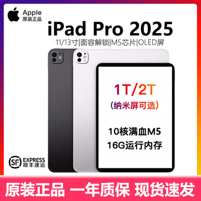 Apple/苹果 11/13 英寸 iPad Pro - 纳米纹理玻璃面板2025款美版