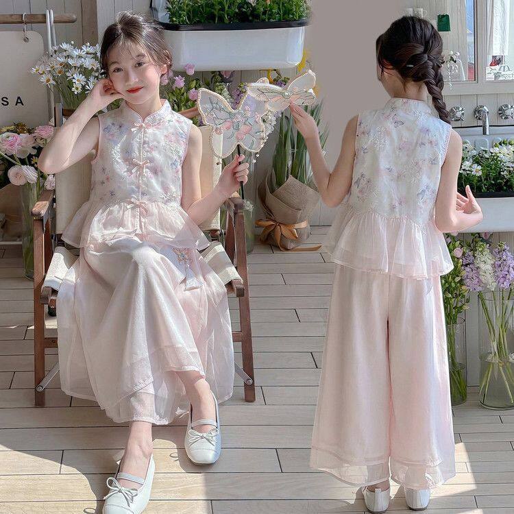 女童夏季汉服公主风新中