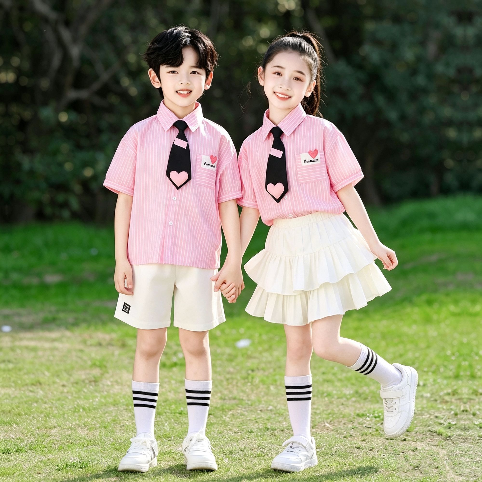 六一儿童节表演服小学生诗歌朗诵大合唱幼儿园毕业班服舞蹈演出服
