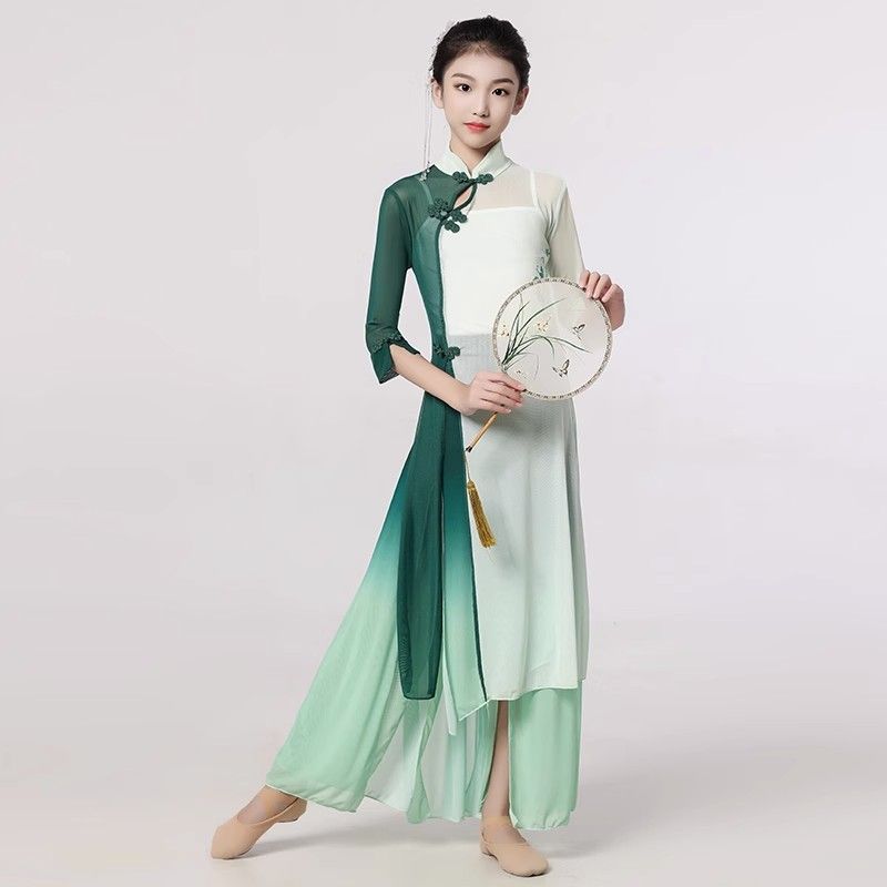 古典舞蹈服广场舞旗袍服