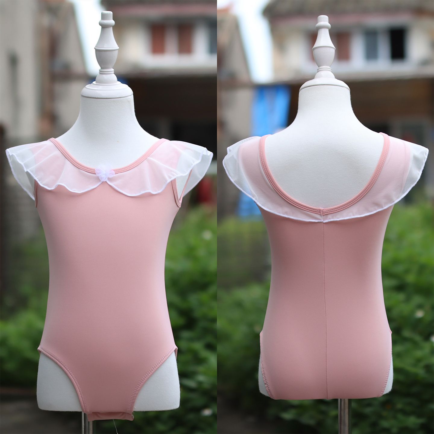 儿童舞蹈女童夏季短袖练