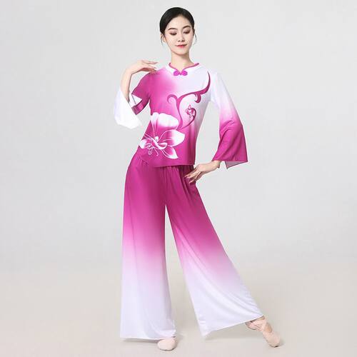 秧歌服女民族中国风中老