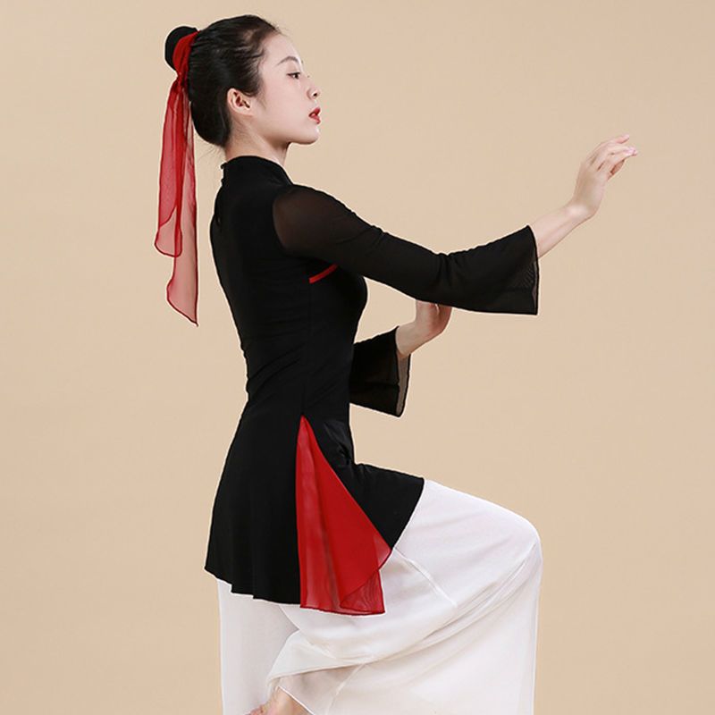 新款古典舞旗袍舞蹈服女