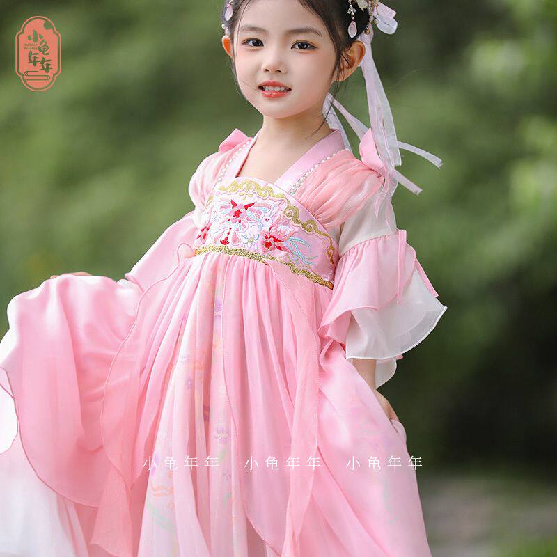 新款汉服玉兔折桂夏装女