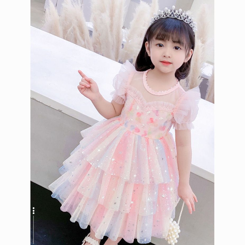 女童2025夏装演出服儿童