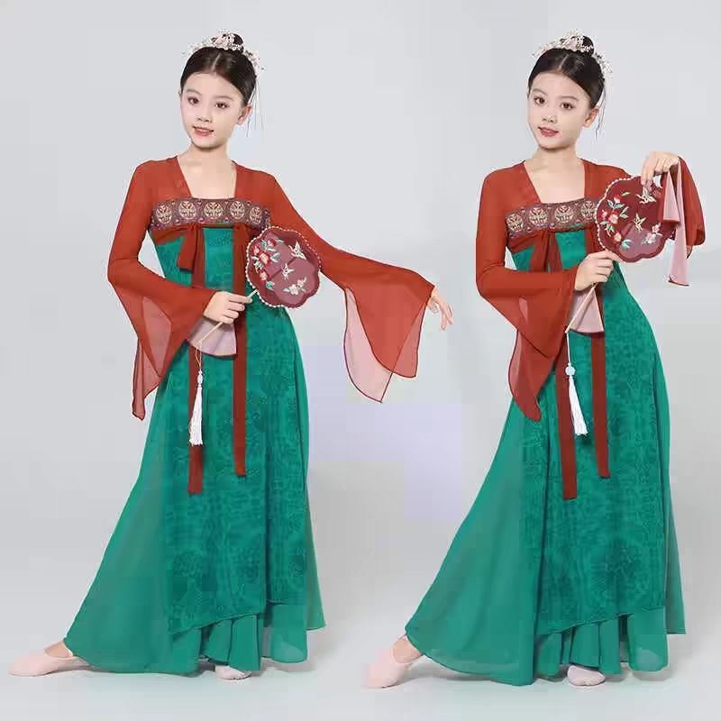 儿童古典舞演出服蹈服装