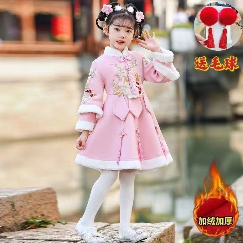 汉服女童新款秋冬中国新