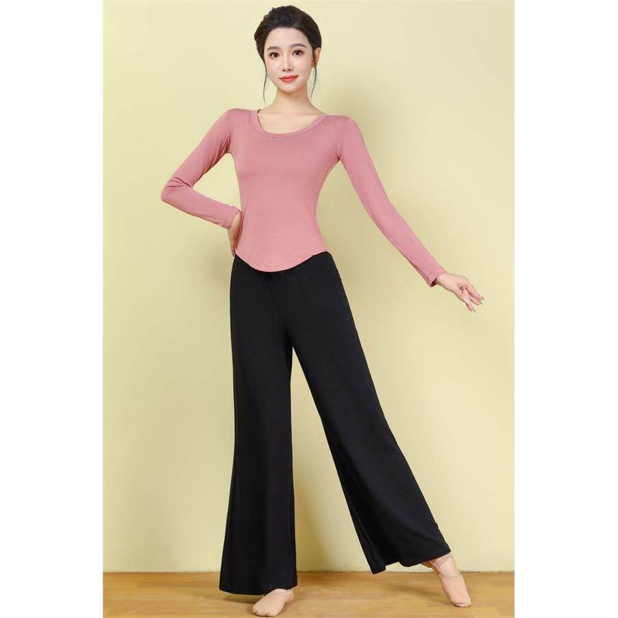 舞蹈练功服上衣女现代舞