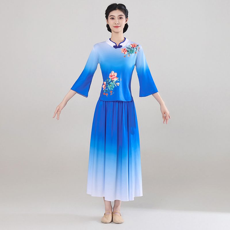广场舞服装新款套装女夏