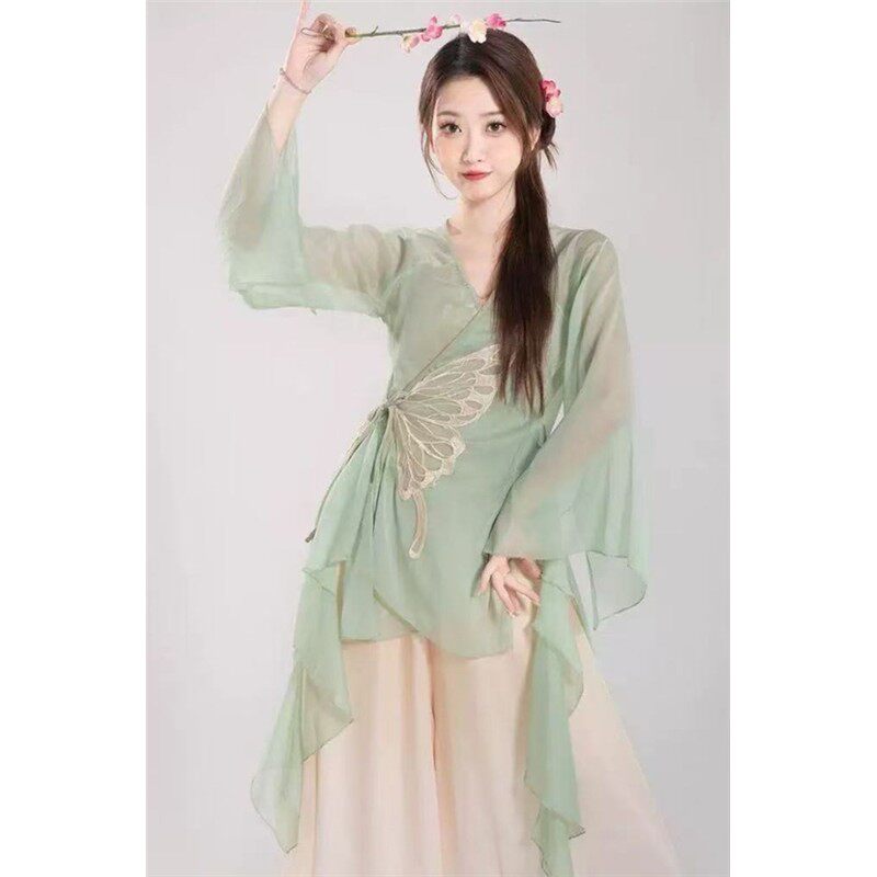 古典舞蹈服专业练功服民