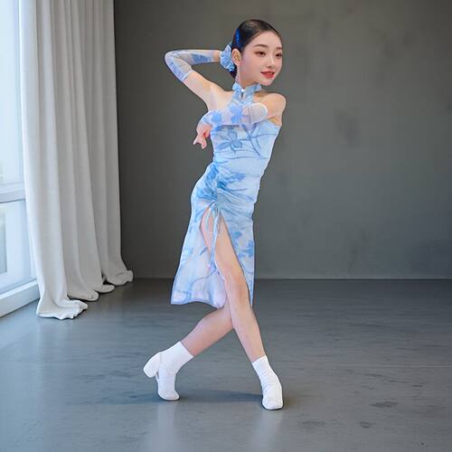 2025夏季新款拉丁舞服女