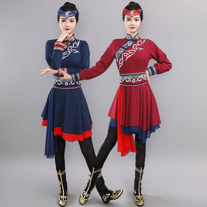 蒙古服女成人少数民族服